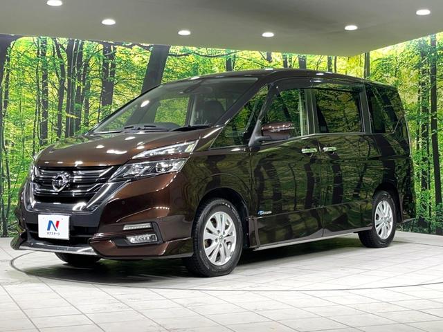 セレナ ハイウェイスター 4WD 両側電動ドア 後席モニター 全周囲カメラ パーキングアシスト 衝突軽減 禁煙車 ドラレコ コーナーセンサー スマートキー LEDヘッド&フォグ ETC クルコン 純正15インチAW(48枚目)