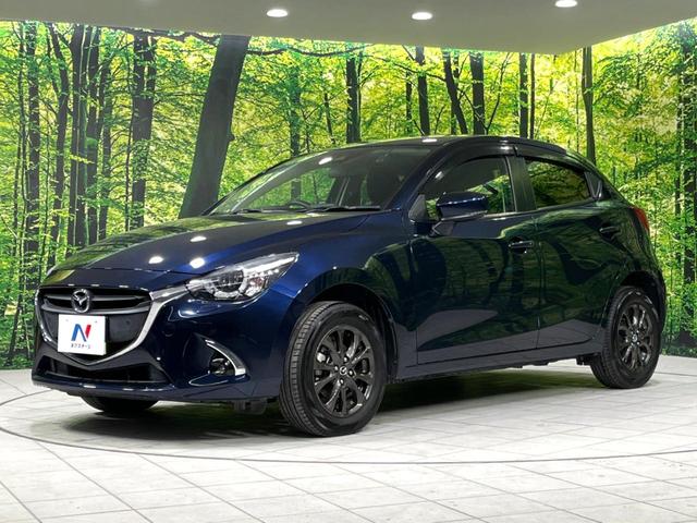 デミオ 15S 4WD 純正ナビ バックカメラ 寒冷地仕様 衝突軽減 禁煙車 前席シートヒーター ドラレコ コーナーセンサー スマートキー LEDヘッド BSM 車線逸脱 誤発進抑制 オートエアコン(53枚目)