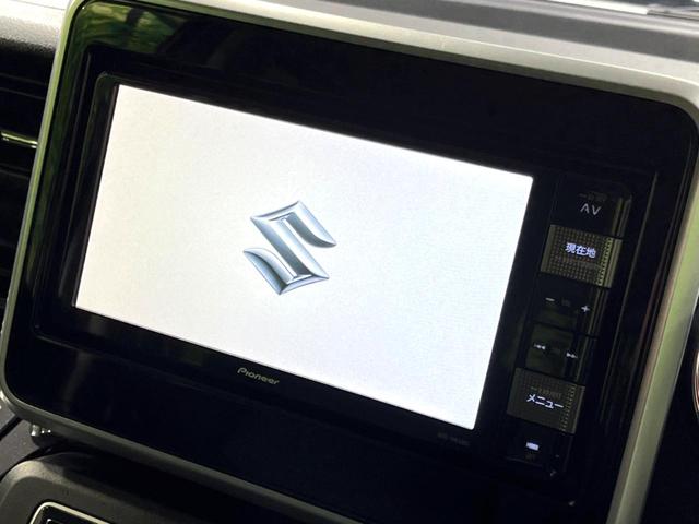 スペーシアカスタム ハイブリッドXSターボ 純正ナビ 両側電動ドア 衝突軽減 パドルシフト クルコン ドラレコ Bluetooth フルセグ CD DVD シートヒーター LEDヘッド&フォグ 革巻きステアリング 純正15インチAW(4枚目)