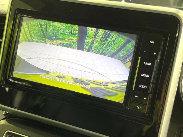 スペーシアカスタム ハイブリッドＸＳターボ　４ＷＤ　ターボ　ＳＤナビ　両側電動ドア　バックカメラ　寒冷地仕様　衝突軽減　禁煙車　ハーフレザーシート　ドラレコ　コーナーセンサー　シートヒーター　ＬＥＤヘッド　ＥＴＣ　クルコン　スマートキー（5枚目）