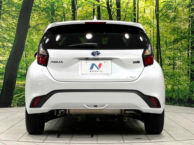 アクア X 4WD 純正DA バックカメラ 衝突軽減 レーダークルーズ スマートキー LEDヘッド ETC オートハイビーム 車線逸脱警報 オートライト オートエアコン ステアリングスイッチ AC100V電源(16枚目)