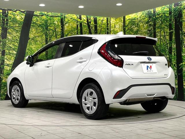 アクア X 4WD 純正DA バックカメラ 衝突軽減 レーダークルーズ スマートキー LEDヘッド ETC オートハイビーム 車線逸脱警報 オートライト オートエアコン ステアリングスイッチ AC100V電源(48枚目)