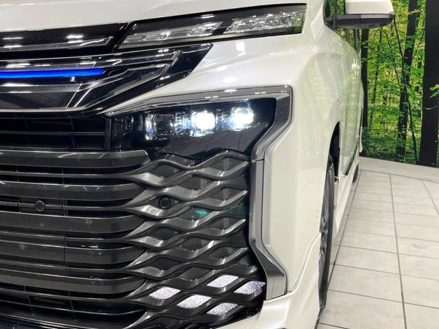 ヴォクシー ハイブリッドS-Z 4WD 純正10型ナビ モデリスタエアロ トヨタチームメイト 全周囲カメラ 寒冷地仕様 両側電動ドア BSM ステアリングヒーター ドラレコ 100V電源 シートヒーター 電動リアゲート 衝突軽減(14枚目)