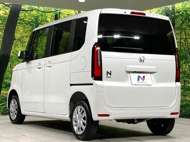 Ｎ－ＢＯＸ ベースグレード　４ＷＤ　届出済未使用車　電動スライドドア　シートヒーター　寒冷地仕様　衝突軽減　レーダークルーズ　禁煙車　コーナーセンサー　ＬＥＤヘッド　オートマチックハイビーム　オートエアコン　スマートキー（18枚目）