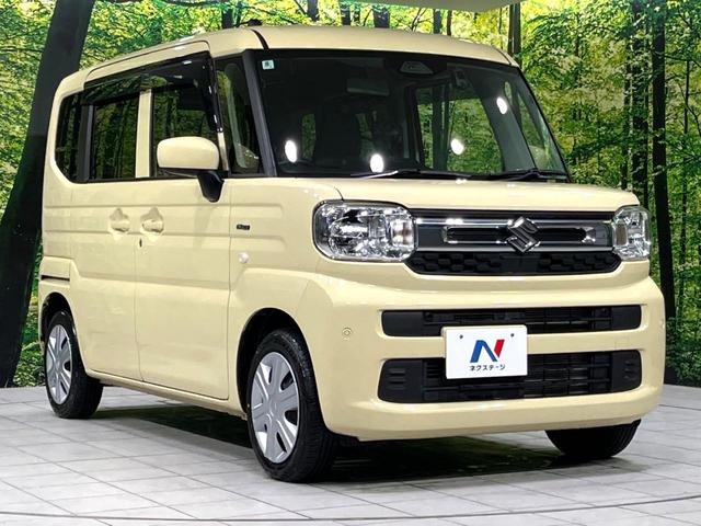 スペーシア ハイブリッドＧ　４ＷＤ　純正ナビ　衝突軽減　禁煙車　ドラレコ　寒冷地仕様　シートヒーター　スライドドア　コーナーセンサー　スマートキー　ＬＥＤヘッド　オートライト　ステアリングスイッチ　アイドリングストップ（17枚目）