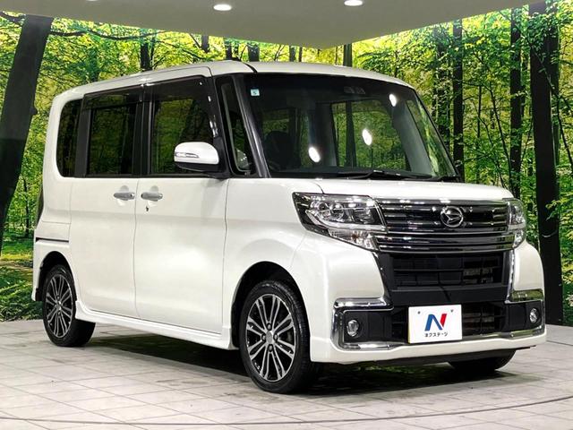 タント カスタムＲＳ　トップエディションＳＡＩＩＩ　４ＷＤ　ターボ　ＳＤナビ　バックカメラ　両側電動ドア　衝突軽減　禁煙車　シートヒーター　コーナーセンサー　ＬＥＤヘッド　寒冷地仕様　オートハイビーム　スマートキー　純正１５インチアルミ　オートライト（17枚目）