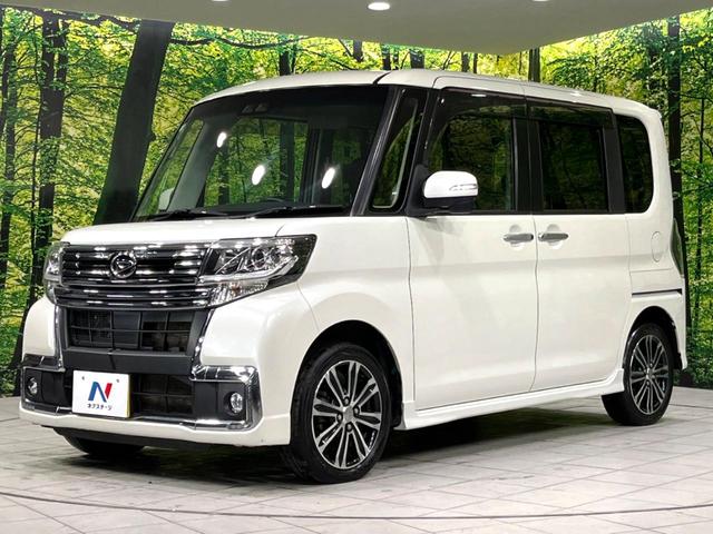 タント カスタムＲＳ　トップエディションＳＡＩＩＩ　４ＷＤ　ターボ　ＳＤナビ　バックカメラ　両側電動ドア　衝突軽減　禁煙車　シートヒーター　コーナーセンサー　ＬＥＤヘッド　寒冷地仕様　オートハイビーム　スマートキー　純正１５インチアルミ　オートライト（34枚目）