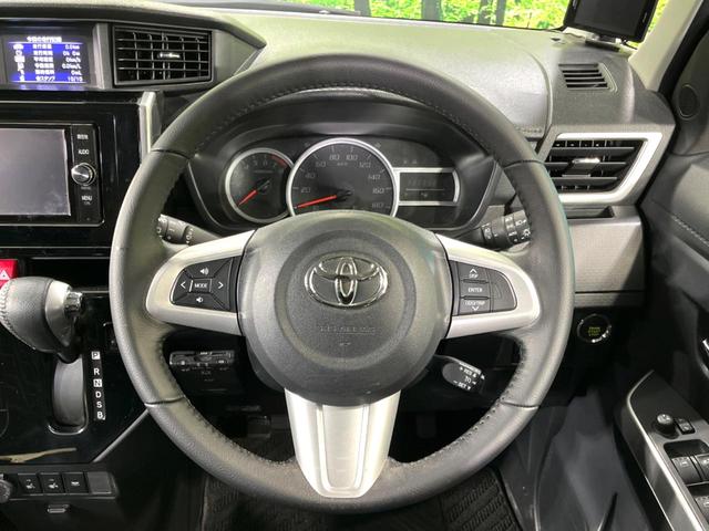 ルーミー カスタムG S 4WD 純正ナビ 両側電動ドア バックカメラ 寒冷地仕様 衝突軽減 禁煙車 シートヒーター コーナーセンサー LEDヘッド ETC クルコン オートライト オートエアコン ステアリングスイッチ(12枚目)