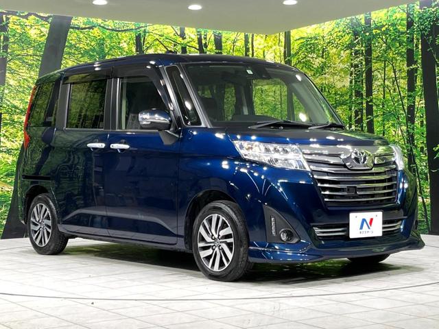 ルーミー カスタムG S 4WD 純正ナビ 両側電動ドア バックカメラ 寒冷地仕様 衝突軽減 禁煙車 シートヒーター コーナーセンサー LEDヘッド ETC クルコン オートライト オートエアコン ステアリングスイッチ(17枚目)