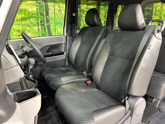 タント カスタムXセレクション 4WD 2トーン 両側電動ドア 純正9型ナビ バックカメラ 衝突軽減 禁煙車 ハーフレザーシート シートヒーター コーナーセンサー LEDヘッド 純正14インチアルミ オートハイビーム(44枚目)