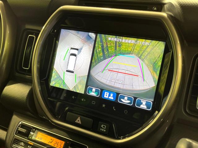 ハスラー ＪスタイルＩＩターボ　４ＷＤ　純正ナビ　全周囲カメラ　寒冷地仕様　衝突軽減　レーダークルーズ　禁煙車　シートヒーター　ドラレコ　ＥＴＣ　コーナーセンサー　ＬＥＤヘッド　ルーフレール　パドルシフト　ステアリングスイッチ（4枚目）