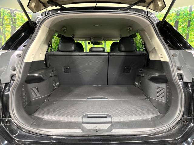 エクストレイル ２０Ｘ　エマージェンシーブレーキパッケージ　４ＷＤ　純正ナビ　全周囲カメラ　寒冷地仕様　シートヒーター　衝突軽減　クルコン　ドラレコ　ＥＴＣ　デュアルエアコン　ステアリングスイッチ　ＬＥＤライト　ルーフレール　純正１７インチＡＷ　ＣＤ／ＤＶＤ（39枚目）