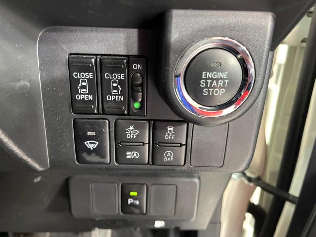 タンク カスタムＧ　４ＷＤ　純正９型ナビ　両側電動ドア　バックカメラ　寒冷地仕様　衝突軽減　シートヒーター　禁煙車　ドラレコ　コーナーセンサー　ＬＥＤヘッド　ＥＴＣ　クルコン　純正１４インチＡＷ　ステアリングスイッチ（28枚目）