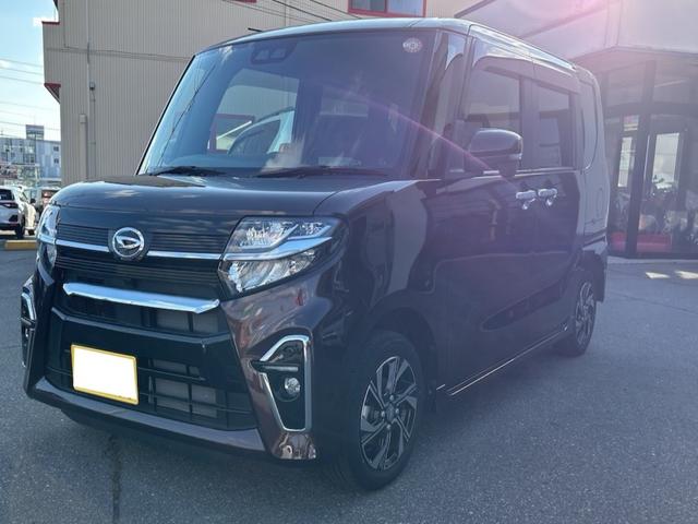 タント カスタムXセレクション クリアランスソナー 衝突軽減システム 衝突安全ボディ オートハイビーム LEDヘッド サイドエアバッグ ABS オートライト 横滑り防止装置 エアコン レーンアシスト キーフリー パワースライドドア(3枚目)