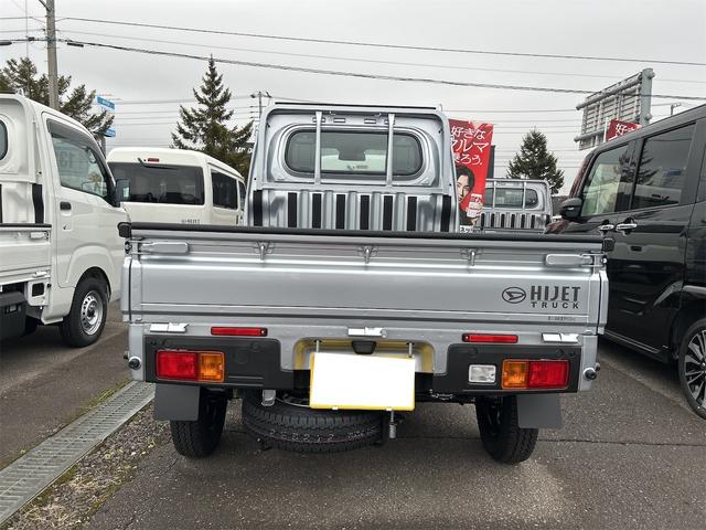 ハイゼットトラック スタンダード 車線逸脱警報 コーナーセンサ 4WD エアコン エアバック 衝突回避支援ブレーキ パワステ クリアランスソナー オートライト(5枚目)
