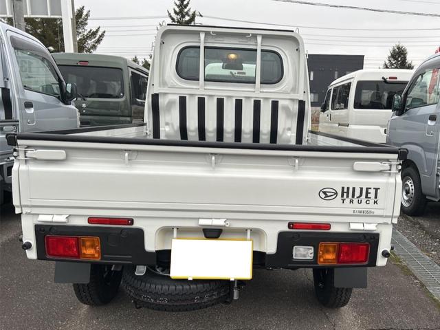 ハイゼットトラック スタンダード　車線逸脱警報　コーナーセンサ　４ＷＤ　エアコン　エアバック　衝突回避支援ブレーキ　パワステ　ＡＢＳ　クリアランスソナー（5枚目）