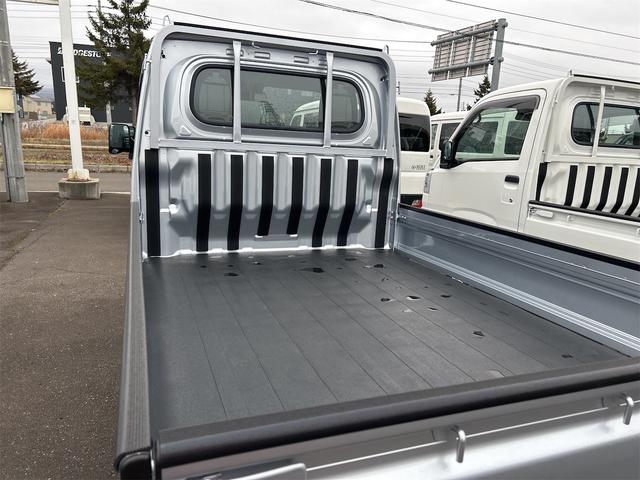 ハイゼットトラック スタンダード　車線逸脱警報　コーナーセンサ　４ＷＤ　エアコン　オートライト　エアバック　衝突回避支援ブレーキ　パワステ　ＡＢＳ　クリアランスソナー（7枚目）