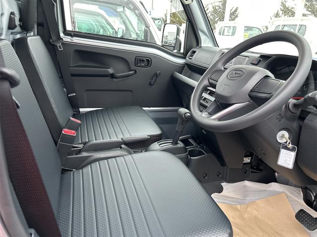 ハイゼットトラック スタンダード　車線逸脱警報　コーナーセンサ　４ＷＤ　エアコン　オートライト　エアバック　衝突回避支援ブレーキ　パワステ　ＡＢＳ　クリアランスソナー（8枚目）