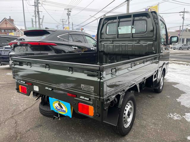 キャリイトラック KC 4WD AT 衝突被害軽減システム クリアランスソナー レーンアシスト アイドリングストップ ESC エアコン パワーウィンドウ(4枚目)