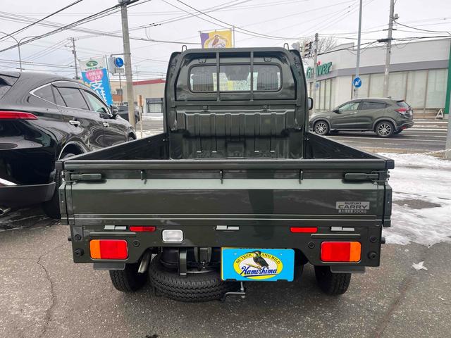キャリイトラック KC 4WD AT 衝突被害軽減システム クリアランスソナー レーンアシスト アイドリングストップ ESC エアコン パワーウィンドウ(5枚目)
