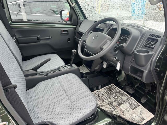 キャリイトラック KC 4WD AT 衝突被害軽減システム クリアランスソナー レーンアシスト アイドリングストップ ESC エアコン パワーウィンドウ(7枚目)