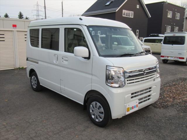 エブリイ ジョイン ABS 衝突軽減ブレーキ アイドリングストップ スマートキー LEDヘッドライト シートヒーター ミラーヒーター 電動格納ミラー オートライト 4WD(5枚目)