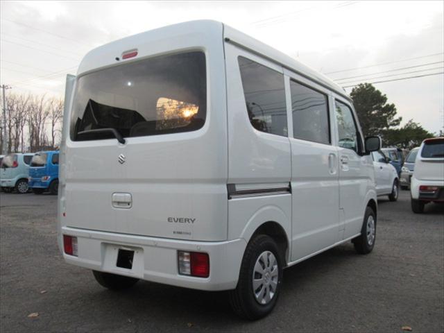 エブリイ ジョイン ABS 衝突軽減ブレーキ アイドリングストップ スマートキー LEDヘッドライト シートヒーター ミラーヒーター 電動格納ミラー オートライト 4WD(6枚目)