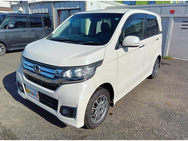 Ｎ－ＷＧＮカスタム 　Ｇ・ＳＳクールパッケージ　ＴＶ　ＡＢＳ　アイドリングストップ　スマートキー　エンジンスターター　ＥＴＣ　バックカメラ　ＣＤ　シートヒーター　ミラーヒーター　横滑り防止装置　４ＷＤ（8枚目）