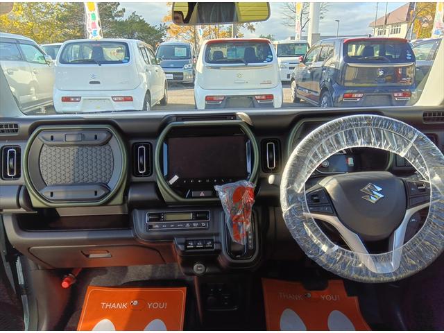 ハスラー タフワイルド 全方位モニターナビTV スズキコネクト 4WD 衝突軽減ブレーキ Bluetooth  スマートキー アイドリングストップ CD DVD再生 LEDヘッドライト アダプティブクルーズコントロール(10枚目)