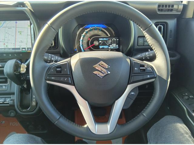 ハスラー タフワイルド 全方位モニターナビTV スズキコネクト 4WD 衝突軽減ブレーキ Bluetooth  スマートキー アイドリングストップ CD DVD再生 LEDヘッドライト アダプティブクルーズコントロール(19枚目)