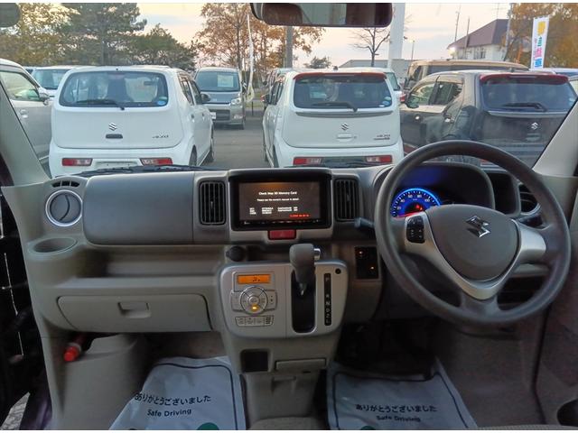 エブリイワゴン ＰＺターボ　４ＷＤ　標準ルーフ　衝突軽減ブレーキ　　片側パワースライドドア　スマートキー　ＥＴＣ　シートヒーター　ＨＩＤヘッドライト　純正アルミホイール　誤発進抑制装置　横滑り防止装置（3枚目）