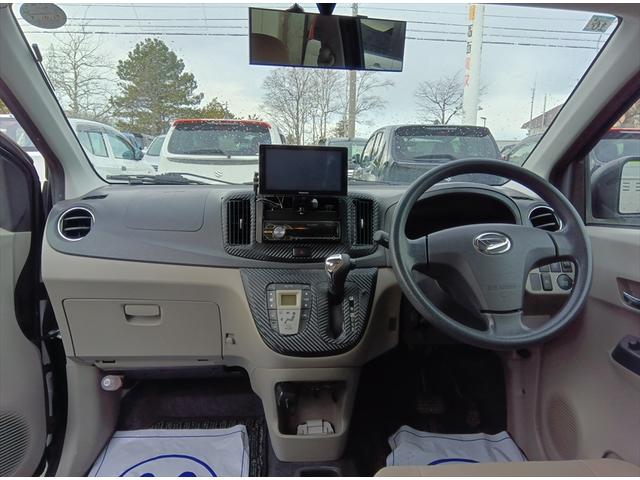 ミライース Ｇｆ　４ＷＤ　スマートキー　アイドリングストップ　横滑り防止装置　プッシュスタート　社外アルミホイール　禁煙車　電動格納ミラー　ＡＢＳ（10枚目）