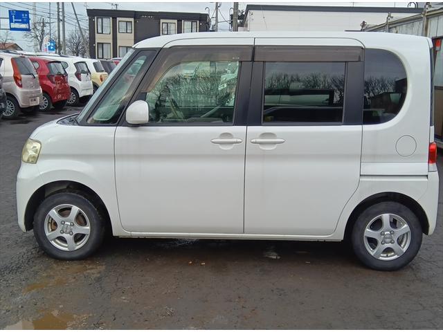 タント Ｘ　４ＷＤ　スマートキー　ＥＴＣ　ＣＤ　ドアミラーヒーター　社外アルミホイール　片側スライドドア　ＡＢＳ　禁煙車（7枚目）