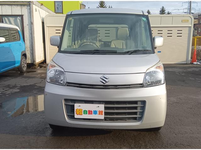 スペーシア Ｇ　４ＷＤ　スマートキー　アイドリングストップ　シートヒーター　ミラーヒーター　ＣＤ　禁煙車（3枚目）