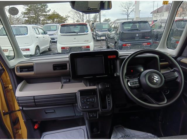 スペーシア ハイブリッドＸ　４ＷＤ　届出済未使用車　衝突軽減ブレーキ　両側パワースライドドア　スマートキー　アイドリングストップ　ＬＥＤヘッドライト　シートヒーター　ミラーヒーター　誤発進抑制装置　横滑り防止装置（10枚目）