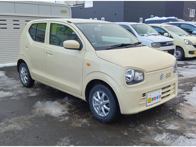 アルト Ｓ　４ＷＤ　アイドリングストップ　キーレス　ＣＤ　横滑り防止装置　シートヒーター　ミラーヒーター　社外アルミホイール　ワンオーナー　ＡＢＳ　電動格納ミラー（2枚目）