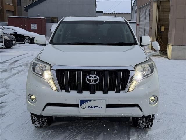 ランドクルーザープラド TZ 盗難防止装置 LED キーレス ナビ&TV 横滑り防止機能 オートクルーズコントロール Bカメラ エアバッグ HDDナビ サンルーフ DVD再生 フルセグ ABS 4WD ETC スマキー(2枚目)