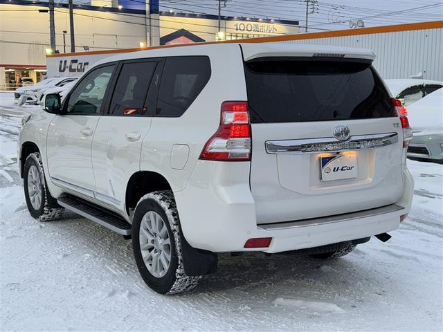 ランドクルーザープラド TZ 盗難防止装置 LED キーレス ナビ&TV 横滑り防止機能 オートクルーズコントロール Bカメラ エアバッグ HDDナビ サンルーフ DVD再生 フルセグ ABS 4WD ETC スマキー(5枚目)