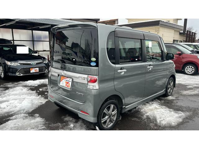 タント カスタムＲＳ　ターボ４ＷＤ　社外フルセグナビ　バックモニター　ＥＴＣ　スマート―　エンジンスターター　片側電動スライドドア　ドライブレコーダー前後　夏冬アルミホイール（6枚目）