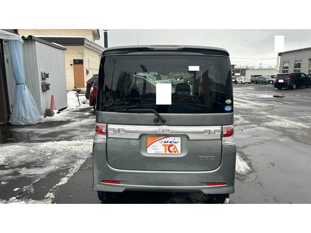 タント カスタムＲＳ　ターボ４ＷＤ　社外フルセグナビ　バックモニター　ＥＴＣ　スマート―　エンジンスターター　片側電動スライドドア　ドライブレコーダー前後　夏冬アルミホイール（7枚目）