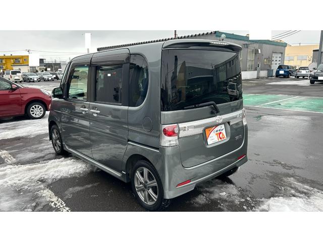 タント カスタムＲＳ　ターボ４ＷＤ　社外フルセグナビ　バックモニター　ＥＴＣ　スマート―　エンジンスターター　片側電動スライドドア　ドライブレコーダー前後　夏冬アルミホイール（8枚目）