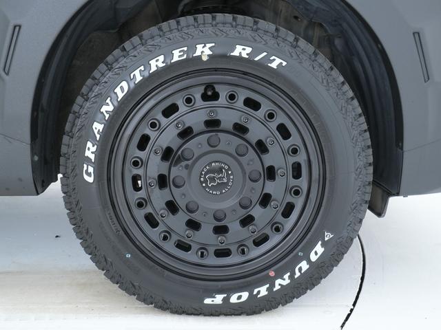 デリカＤ：５ Ｐ　フロントグリル・オーバーフェンダー【ＷＡＲＬＯＣＫ】　ＭＬＪホイール【ＢＬＡＣＫ　ＲＨＩＮＯ】　ミラー部ラプター塗装（9枚目）