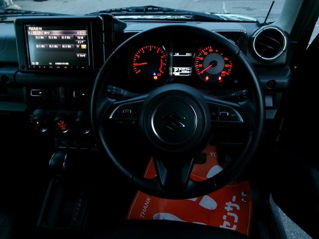 ジムニーシエラ JC 4WD フルセグTV&ナビ&Bluetoothオーディオ&バックカメラ ドラレコ ルーフキャリア 純正アルミ プッシュスタート スマートキーレス 消灯軽減ブレーキ レーンキープ(6枚目)