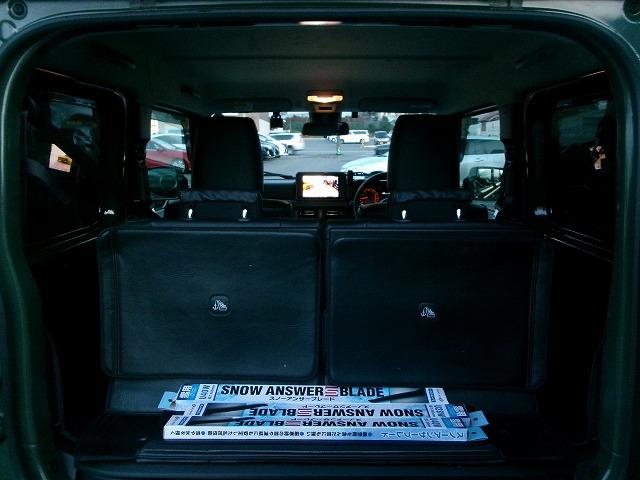 ジムニーシエラ JC 4WD フルセグTV&ナビ&Bluetoothオーディオ&バックカメラ ドラレコ ルーフキャリア 純正アルミ プッシュスタート スマートキーレス 消灯軽減ブレーキ レーンキープ(19枚目)