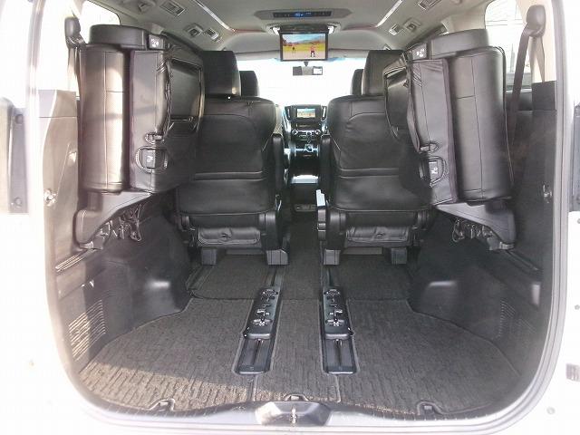 ヴェルファイア ２．５Ｚ　Ａエディション　４ＷＤ　ナビ＆フルセグＴＶ＆Ｂｌｕｅｔｏｏｔｈオーディオ　ワイパーデアイサー　オットマンシート　ミュージックサーバー　フリップダウンモニター　レーダー　ＥＴＣ（29枚目）