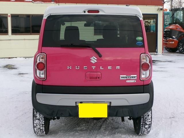 ハスラー Ｘ　４ＷＤ　ワンセグＴＶ＆ナビ＆バックカメラ　プッシュスタート　スマートキー　レーダー　ミラーヒーター　シートヒーター　純正バイザー　横滑り防止（5枚目）
