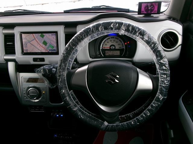 ハスラー Ｘ　４ＷＤ　ワンセグＴＶ＆ナビ＆バックカメラ　プッシュスタート　スマートキー　レーダー　ミラーヒーター　シートヒーター　純正バイザー　横滑り防止（6枚目）