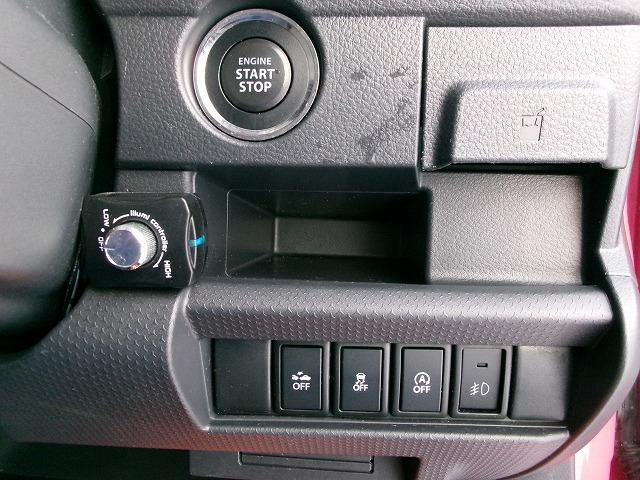 ハスラー Ｘ　４ＷＤ　ワンセグＴＶ＆ナビ＆バックカメラ　プッシュスタート　スマートキー　レーダー　ミラーヒーター　シートヒーター　純正バイザー　横滑り防止（10枚目）