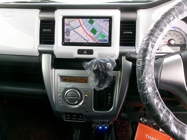 ハスラー Ｘ　４ＷＤ　ワンセグＴＶ＆ナビ＆バックカメラ　プッシュスタート　スマートキー　レーダー　ミラーヒーター　シートヒーター　純正バイザー　横滑り防止（12枚目）