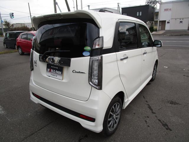 Ｎ－ＷＧＮカスタム Ｇ　４ＷＤ　純正メモリーナビ地デジ　バックカメラ３段切替付　オーディオステアリングスイッチ　ブルートゥース音楽　ＤＶＤ再生　ミラーヒーター　オートライト（6枚目）